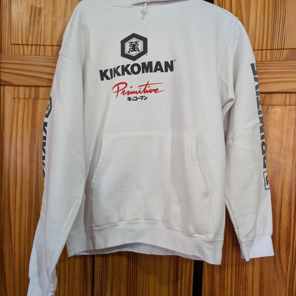 Primitive X Kikkoman Pullover Hoodie Men White